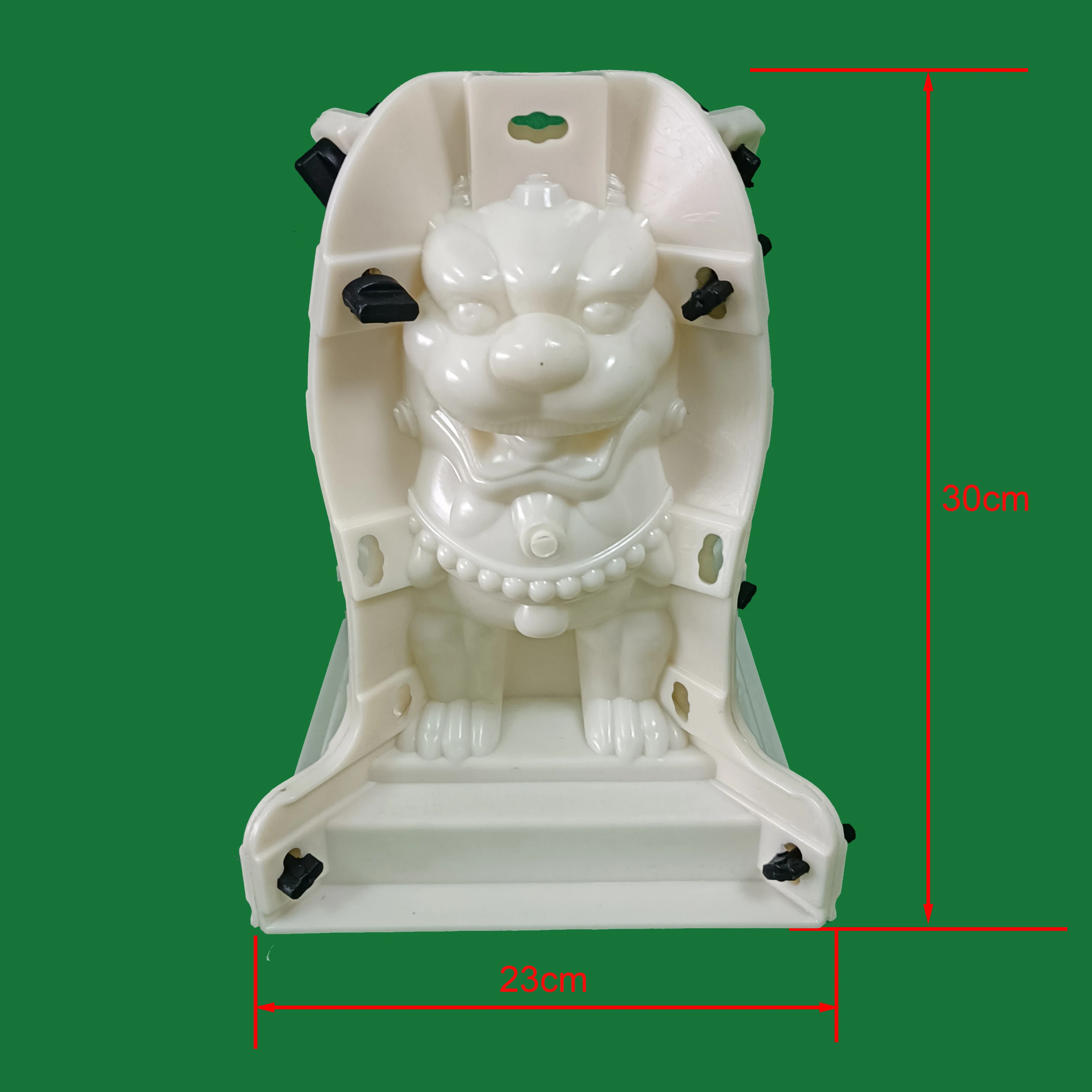 Little Lion Shape Plastic ABS Cement Mould Concrete Mold Farmwork