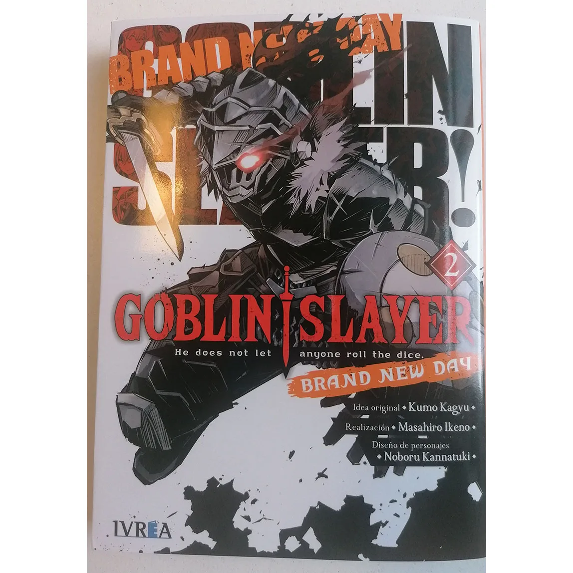 MANGA SEINEN, GOBLIN SLAYER BRAND NEW DAY No. 2, year 2021, ED. IVREA, author MASAHIRO IKENO, ORIENTAL Reading, COMIC in Spanish