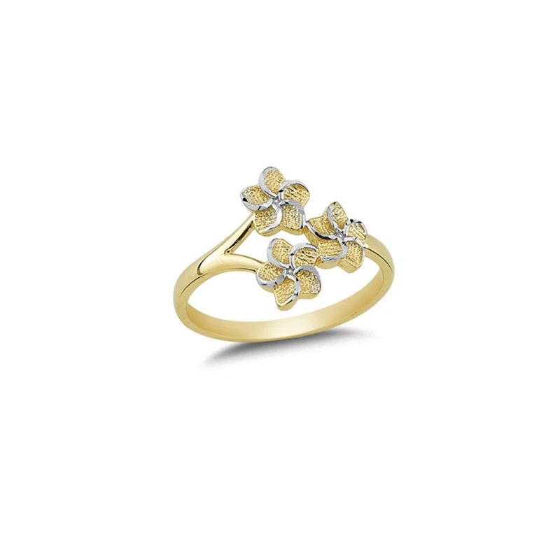 14K Solid Gold Elegant Ring for Women