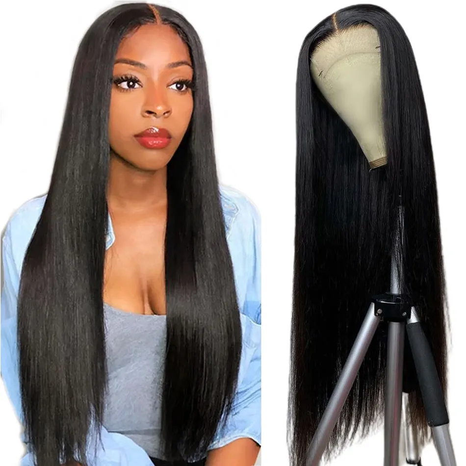 RECIFEYA Brazilian Straight Hair Lace Front Human Hair Lace Wig Straight Human Hair Wigs 4x4 Lace Closure Straight Hair Wigs