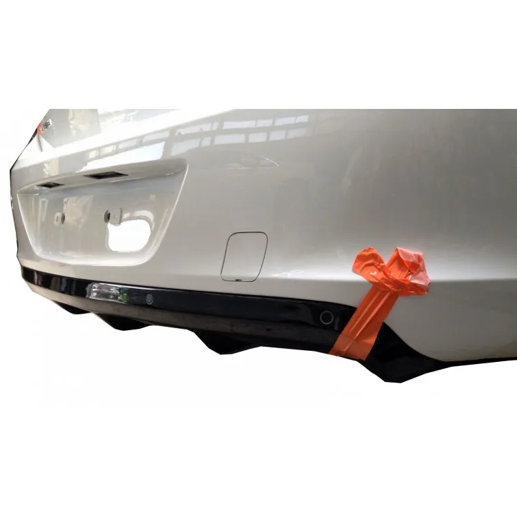 Sport Rear Tail Diffuser Lip Plastic For Opel Astra J Sedan 2013 - 2020