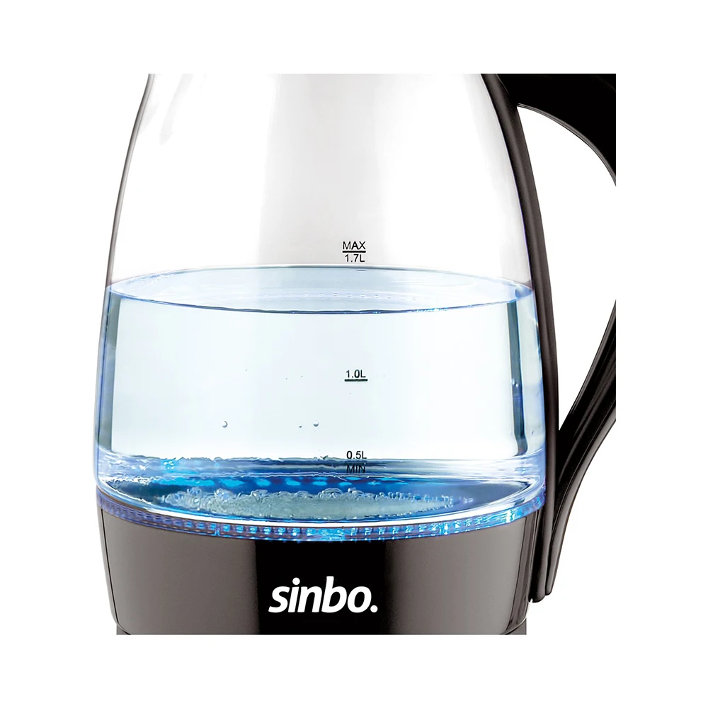 Sinbo SK-7338 Wireless Water Heater 1.7L water boiler automatic shutdown keep warm water level indicator security 360 ° swivel