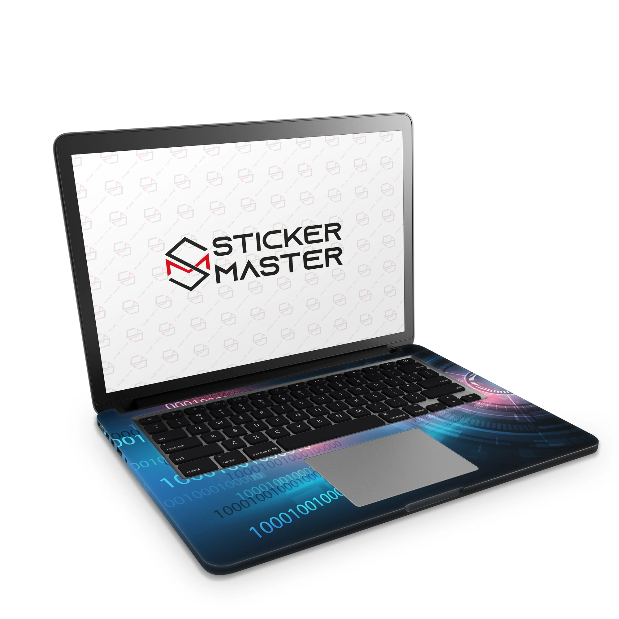 Sticker Master Digital Digit Laptop Vinyl Sticker Skin Cover For 10 12 13 14 15.4 15.6 16 17 19 