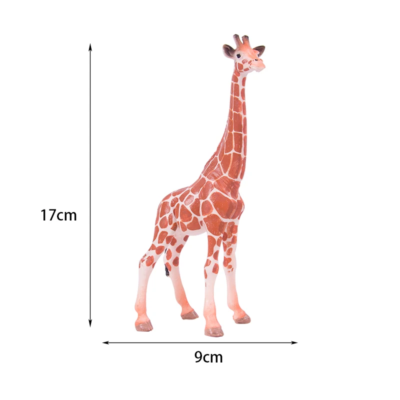 Dżungla zwierzęta ciasto wystrój symulacja żyrafa Zebra dziki jedna impreza w stylu Safari ozdoba na wierzch tortu dekoracja na przyjęcie z okazji