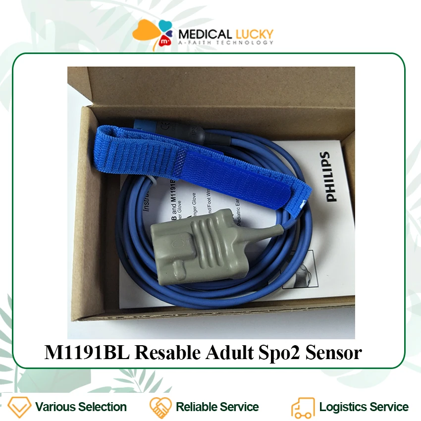 

Original M1191BL Reusable Adult spo2 sensor (3m) REF:989803144381