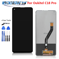 6.55 inch OUKITEL C18 Pro LCD Display+Touch Screen 100% Original Tested LCD Digitizer Glass Panel Replacement For OUKITELC18 Pro