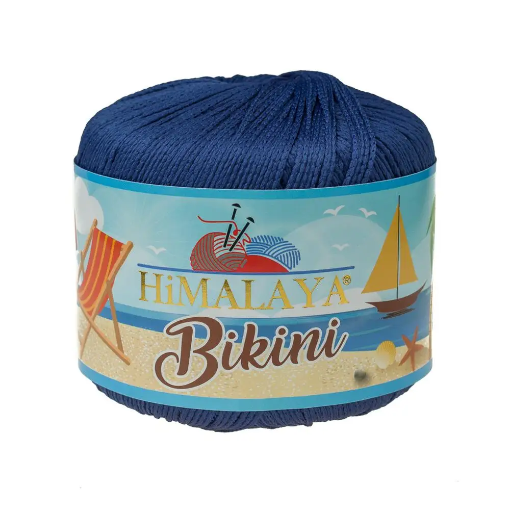 Himalaya Bikini przędza 5x50g Knitting Crochet elastyczna mikrofibra nici akrylowe strój kąpielowy stroje kąpielowe kostiumy kąpielowe Top STRETCH