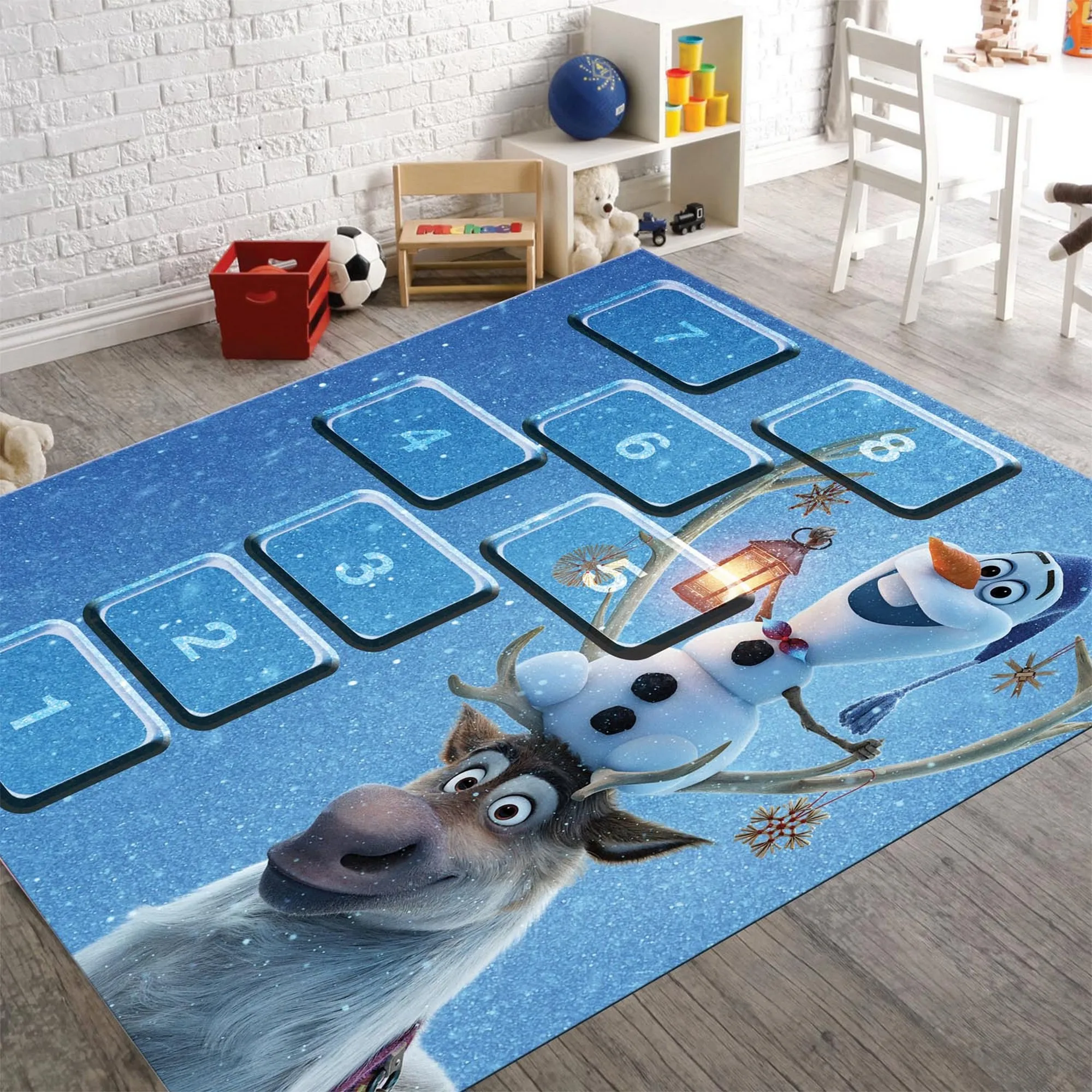 Girls Room Rug Elsa And Anna Hopcotch Rugs Baby Room Decor Carpet Elsa Rug Birthday Decoration Elsa And Anna Birthday Classroom