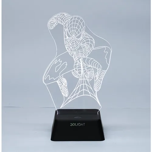 3D Light Spider Man 3D Lamp