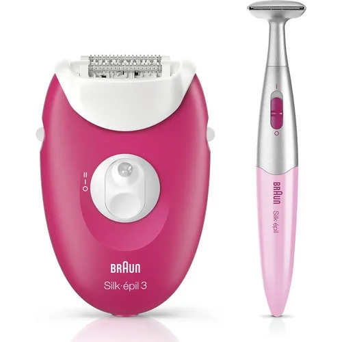 Braun Silk-epil 3 Portable Electric Free Woman Epilator Female Epilator Painless Remover Hair Removal Facial Depilation Epilator For Women Shaving And Hair Removal Home Use Devices