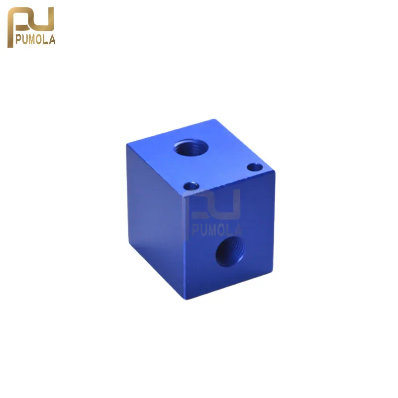 Two Position Two Normally Closed Thread Cartridge Valves DHF08-220 SV08-20 And Valve Block V2068