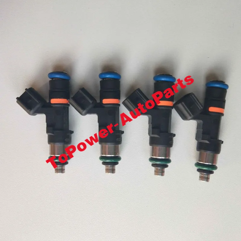 Fuel Injector Nozzels OEM 0280158117 52lbs 550cc for 2001-2005 Audii A4 TT Quattro Volkswagenn Golf Jetta Passat 1.8T turbo