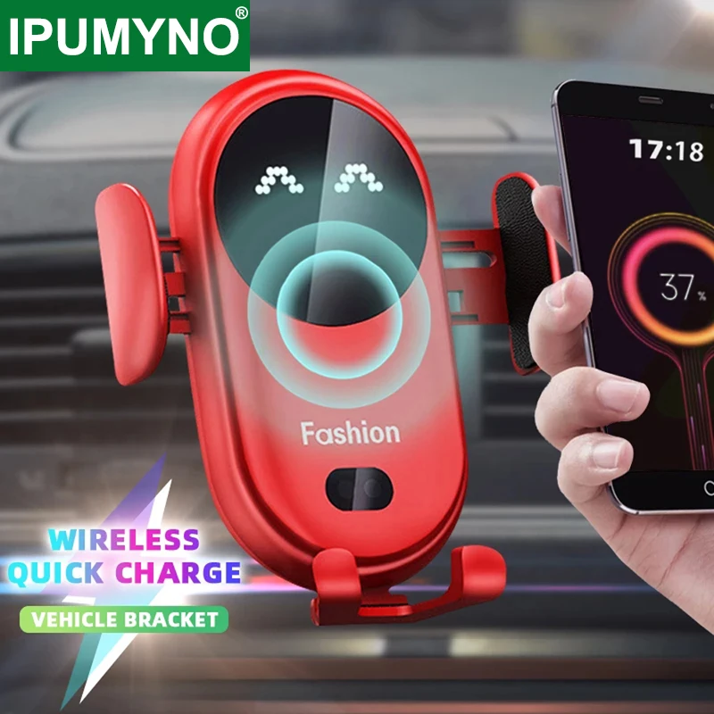 

Car Wireless Mobile Phone Holder Stand No Magnetic Gps Mount Support For Iphone 13 12 11 Pro Xiaomi Samsung Portable Accessories