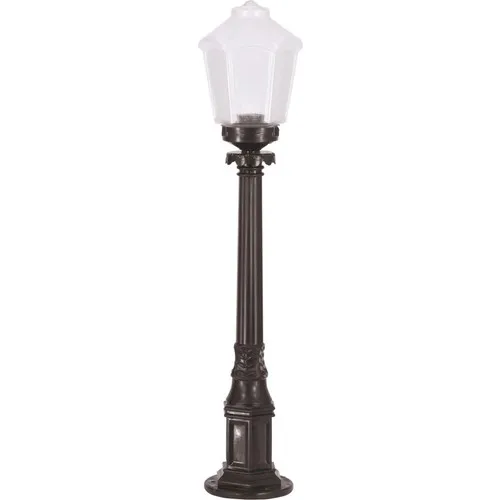 AVONNI BSU-68197-1BSY-M1-B Black Powder Coated Outdoor Lighting E27 ABS Acrylic Glass 20cm