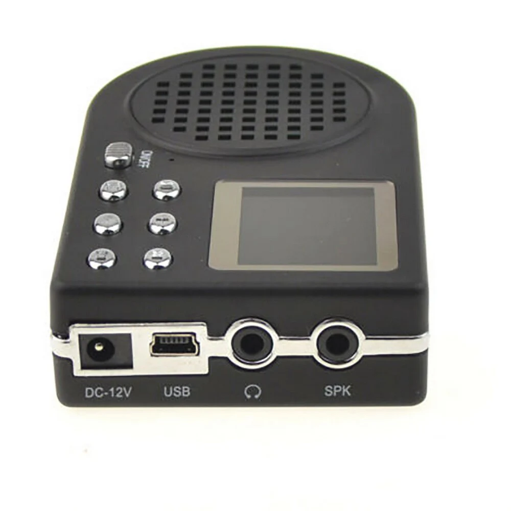 Imagem -02 - Audio Exterior Mp3 Player Alto-falante Controle Remoto sem Fio