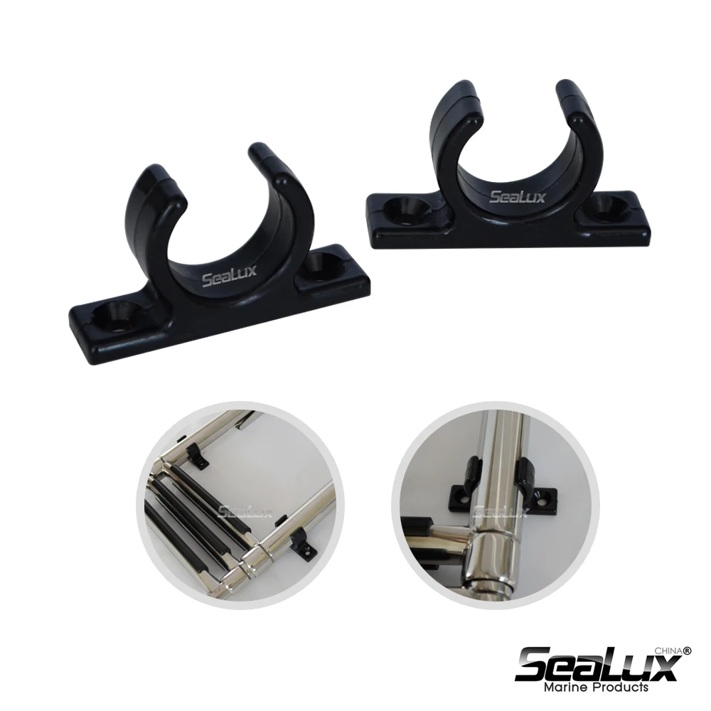 Sealux 2 pcs per set UV Stabilized Nylon Boat hook clip Marine accessories Yacht Boat Fishing