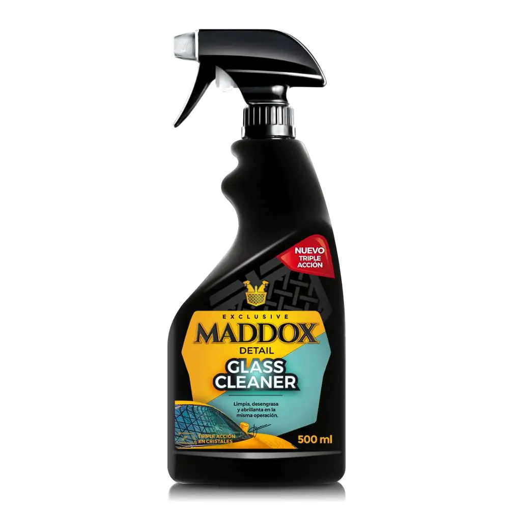 500 ml madddox Detail - Glass Cleaner-Triple action clear grease Cleaner