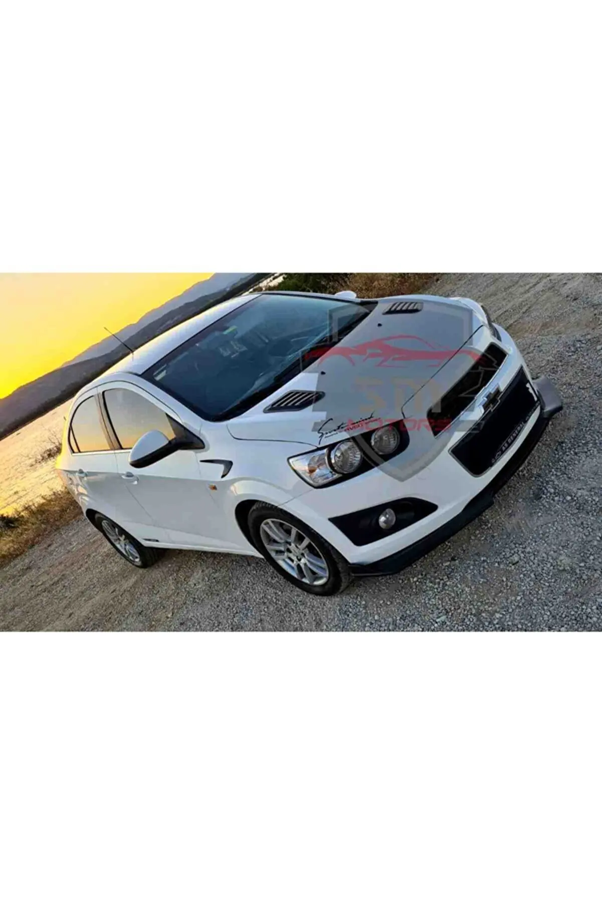 

Front Bumper Attachment Lip for Chevrolet Aveo 2010-2020 -Auto Styling Modified Spoiler Diffuser Wings Flaps Stylish Body Kit