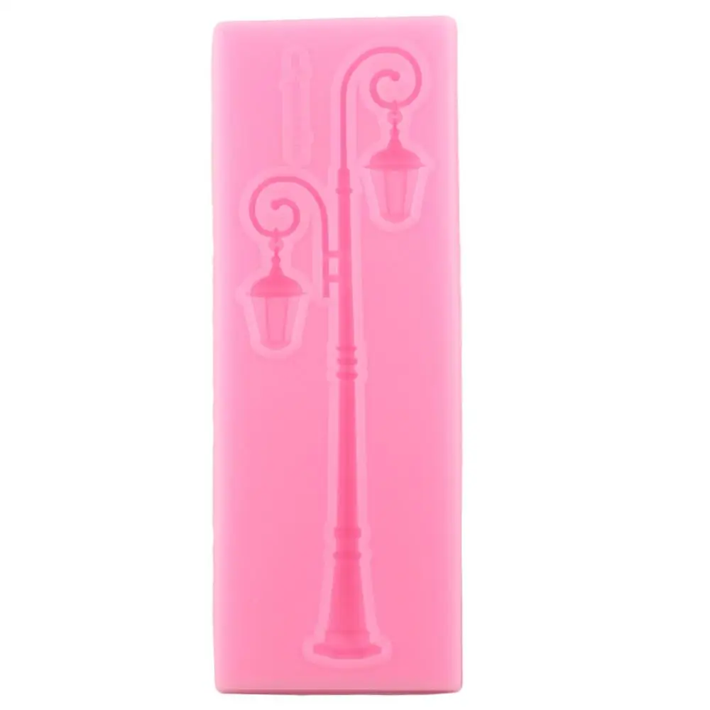 Sugarcraft Street Lamp Silicone Mold Fondant Mold Cake Decorating Tools Chocolate Gumpaste Mold