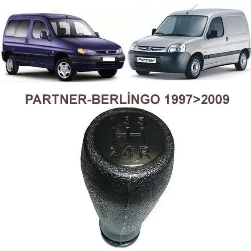 GEAR SHIFT KNOB (BLACK MATT) DATING-BERLINGO 1997-2009 2403 X9