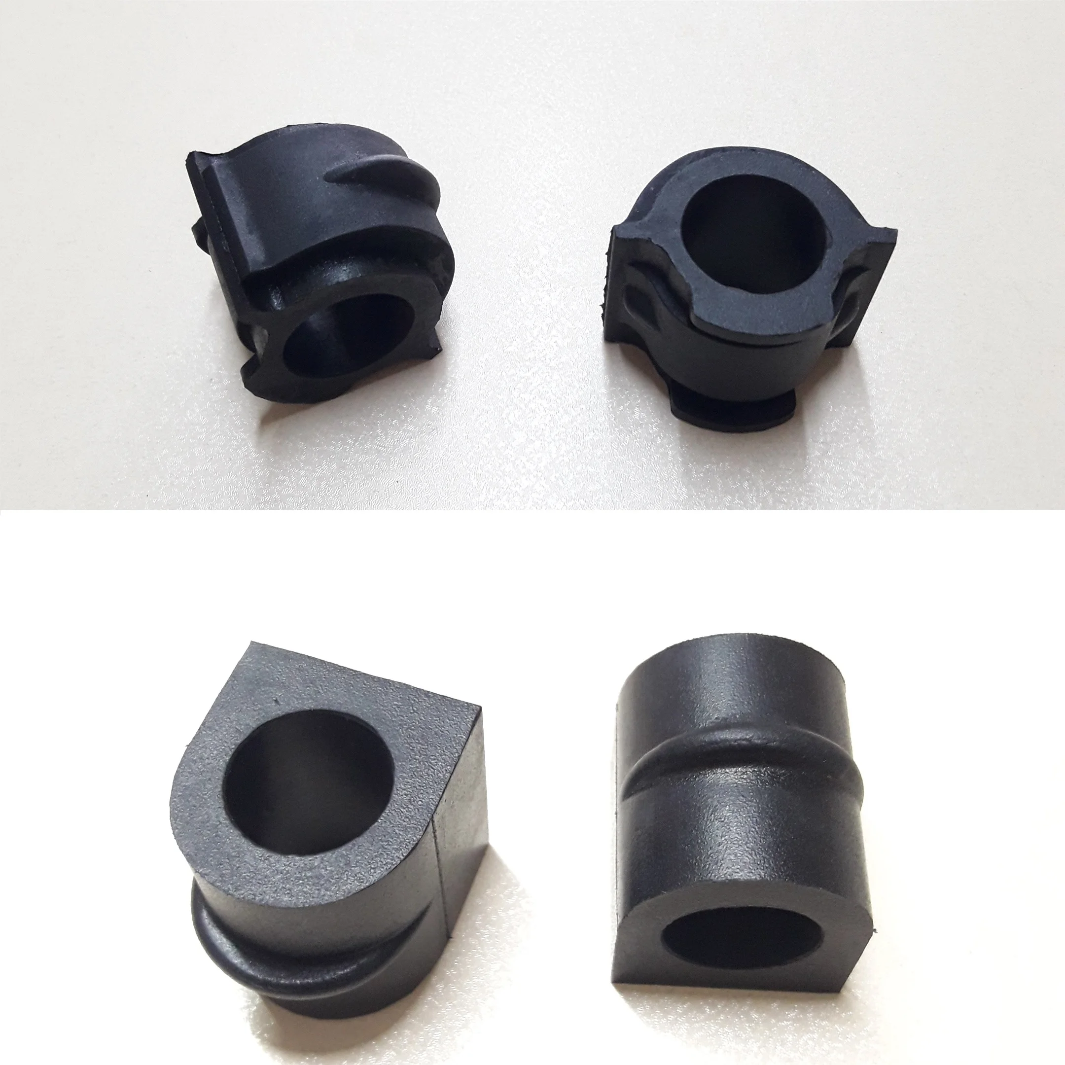 1 Set 4 Pcs Front (id 23mm) and Rear (id 20mm) Stabilizer Bush Bushing for Nissan Primera P12 2002-2007 / Best Quality Rubber