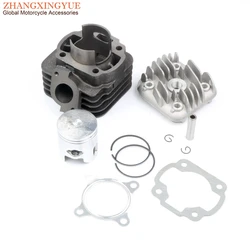 Scooter 70cc Big Bore Cylinder & Head for Yamaha Breeze Cs Jog 50 Neo S Why Eu1 50cc Minarelli 47mm / 10mm 2T