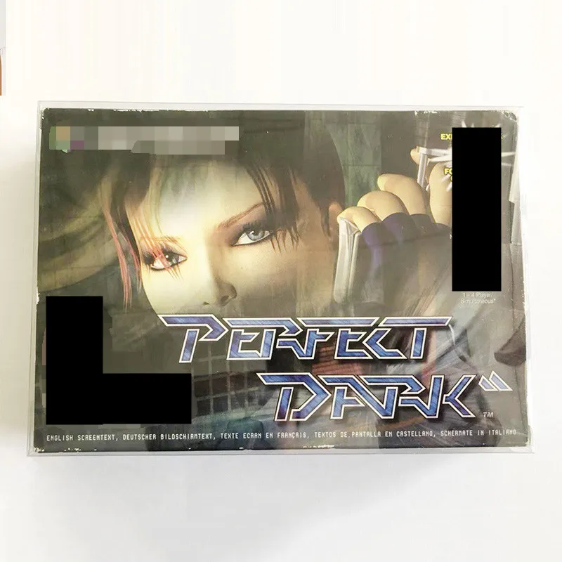 Box Protector Per SNES Per N64 CIB Completo In Scatola Giochi Custom Made Cassa In Plastica Chiara