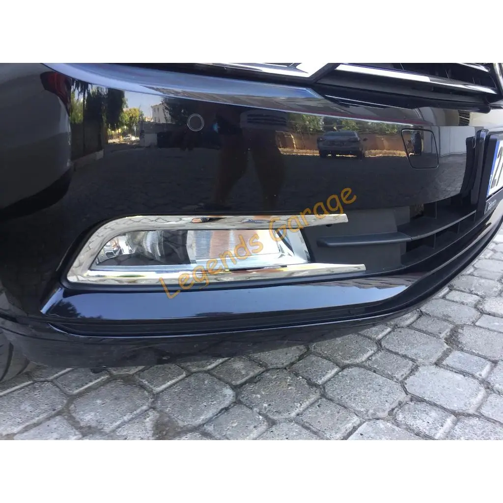 For Passat B8  Fog Lamp Frame VW 2015-2019 Car Accessories Rear R-Line Sport Tuning modified spoiler diffuser hot new