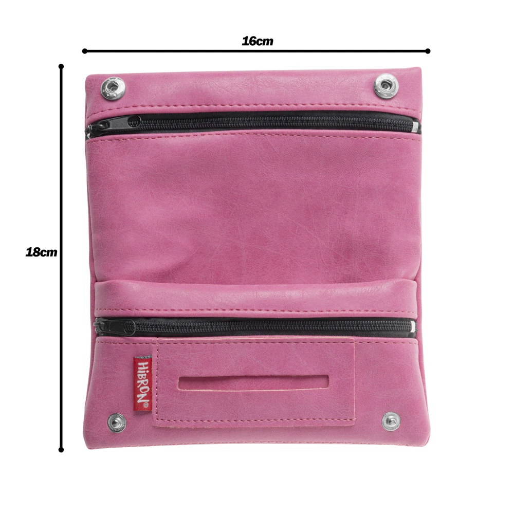 HIBRON, Bolsa portátil de cuero para cigarrillos, Bolsa para tabaco, Bolsas de almacenamiento, Accesorios para fumar, 58105