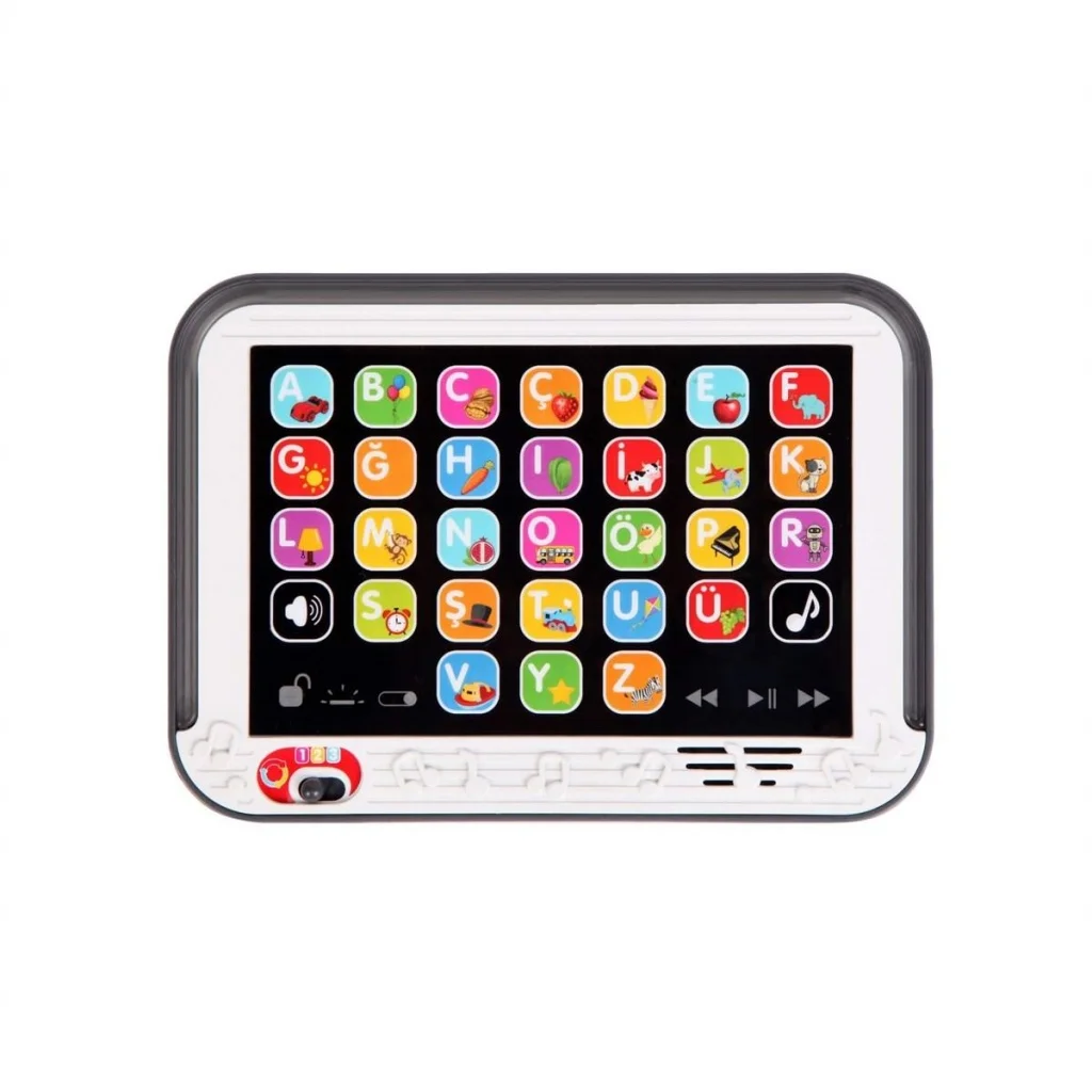 My First Educational Tablet is an activity toy, thanks to over 100 Turkish melodies and phrases.