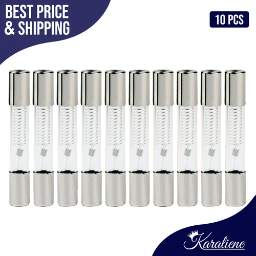 Fusible para horno microondas, 10 piezas, 6x40MM, 5KVA, 0,6a, 0,65a, 0,7a, 0,75a, 0,8a, 0,85a, 0,9a