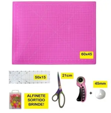 60x45 Pink Double Slicing Base Kit More Accessories for Patchwork Sewing Cutting Mat, Cutting Board Crafts