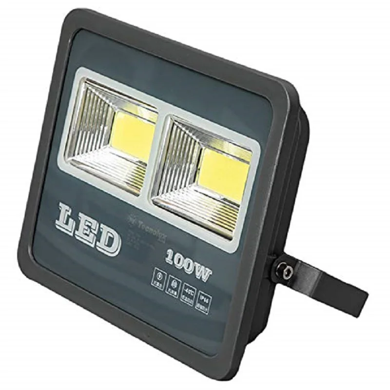 100w Floodlight Led Foco Proyector Led para Exterior Iluminación Decoración 6500k luz fria IP66 gris