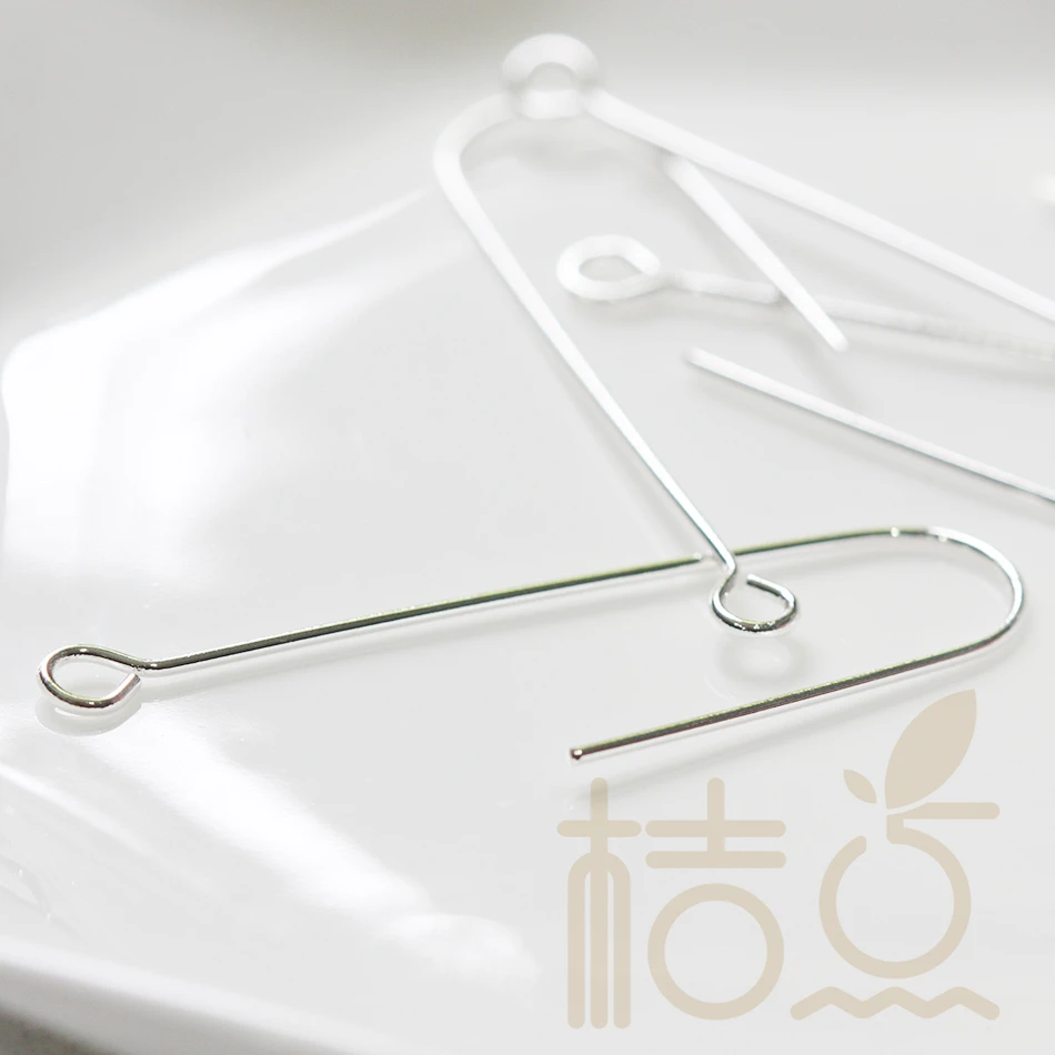 DIY Supply-Brass Base Earring Finding - Earring Hook - Earring Hoop - U Shape 37.1x10.9mm (4150C)