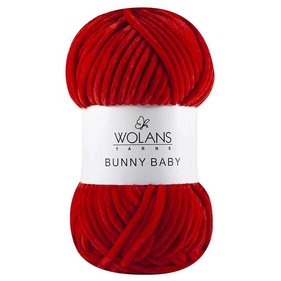 Wolans Bunny Baby-100G. Knitting with 120 Mt 100% Polyester 4.5 Mm Crochet and 6.5 Mm Needle 5 PCS