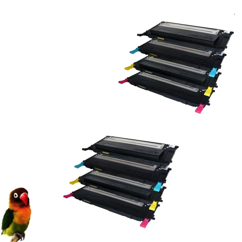 Compatible 8 toner Pack for Samsung CLP320/CLP325/CLX3180/CLX3185 CLT-4072S