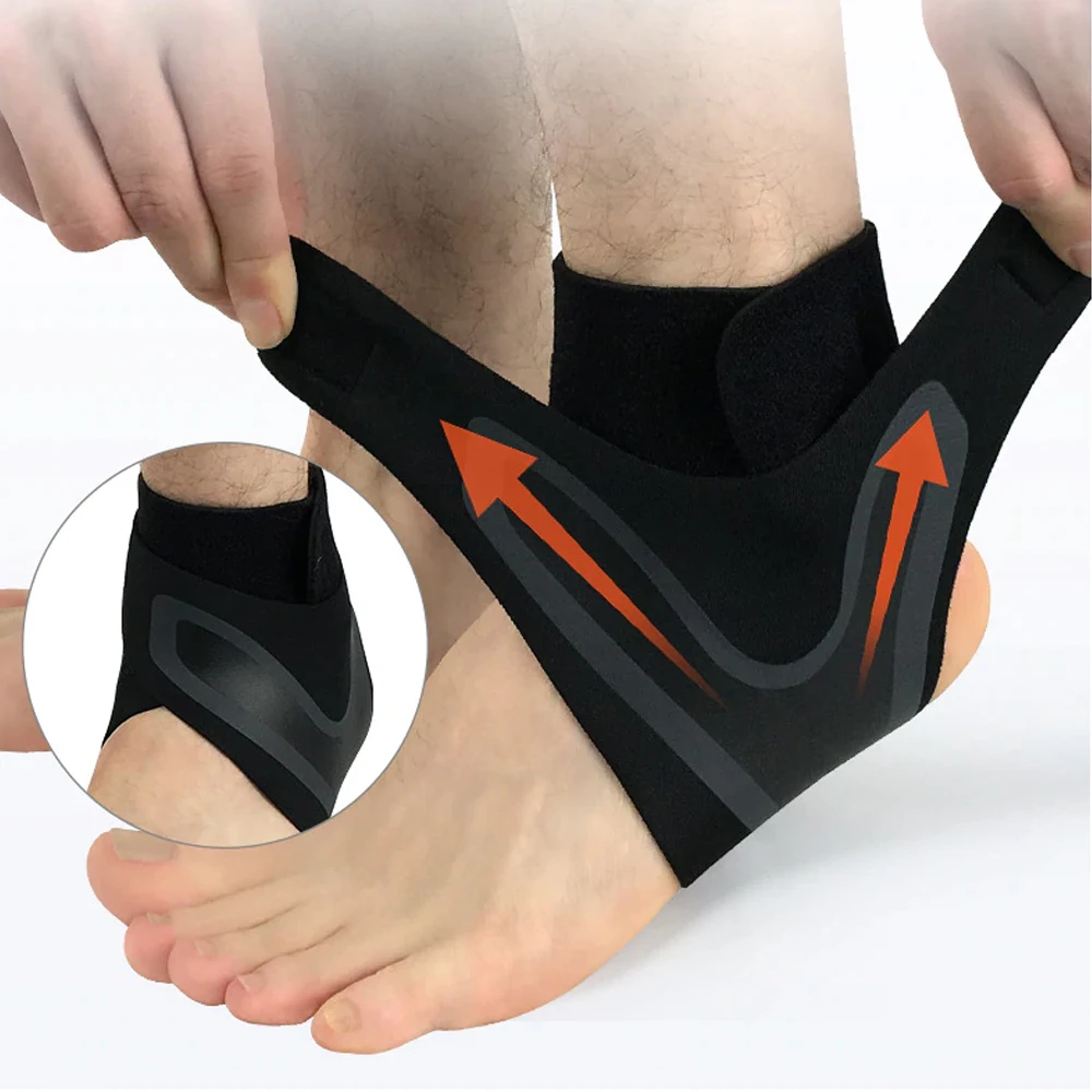 tobillera deportiva para running fútbol baloncesto fitness tobilleras ajustables y flexibles con cierre de velcro textura suave