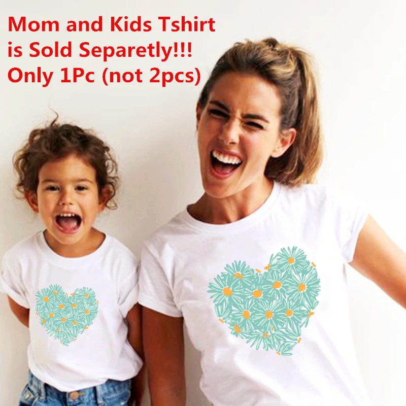 Matching Family Outfits Super Mom and Daughter Print Boys Girls T-shirt Mother's day Present Clothes Kids&Woman Funny Tshirt image 5