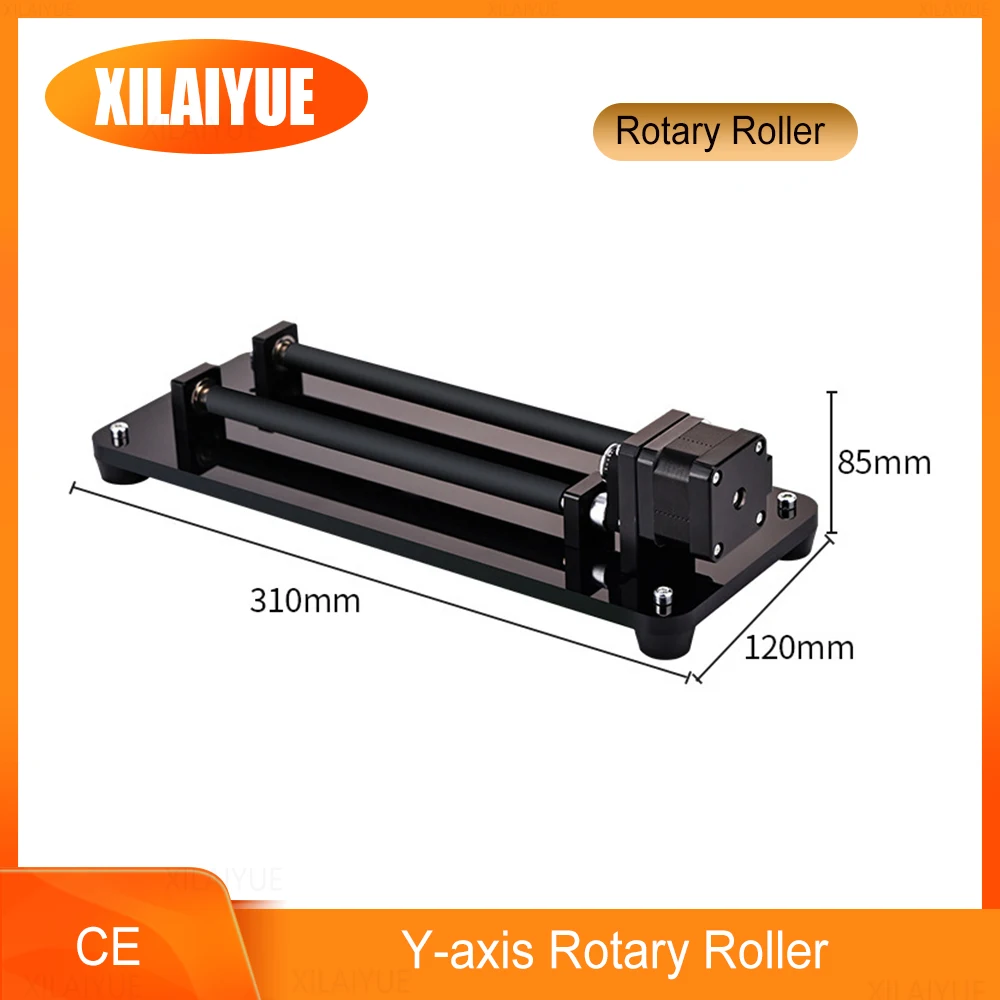 

Вращающийся ролик Y-axis, вращающийся гравировальный модуль для 2-осевой 3-осевой гравировальной машины, набор «сделай сам», цилиндрические предметы, банки, бутылки
