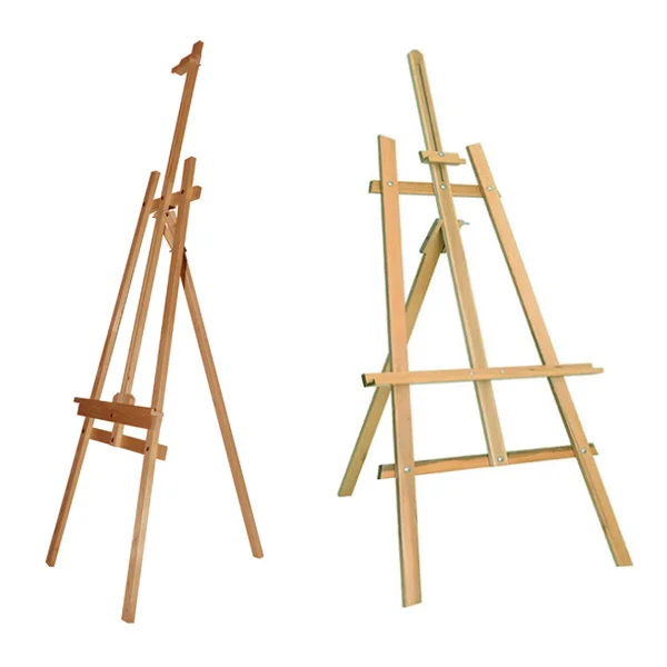 Beech wood foot easel Artist painting canvas painting interior decoration art supplies height Adjustable easel 170cm