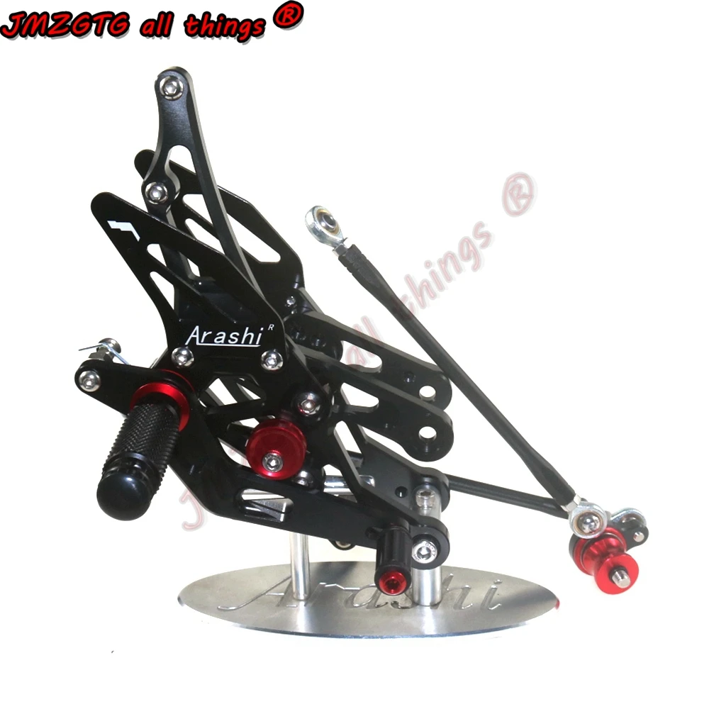 CNC Adjustable Rear Set Rearsets  For HONDA CBR600RR 03-06 & CBR1000RR 04-0 Foot Rest