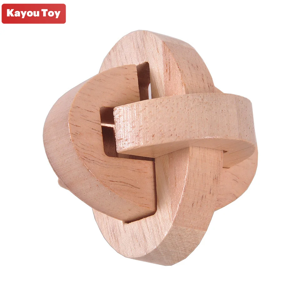 Kayou – balle circulaire 3D en bois, Puzzle, jeu pour adultes et enfants, cadeau idéal