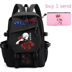 Tokyo Ghoul Ladies Men's Backpack Laptop School Bag Fashion Cool Student Men's Bag College Travel Bag