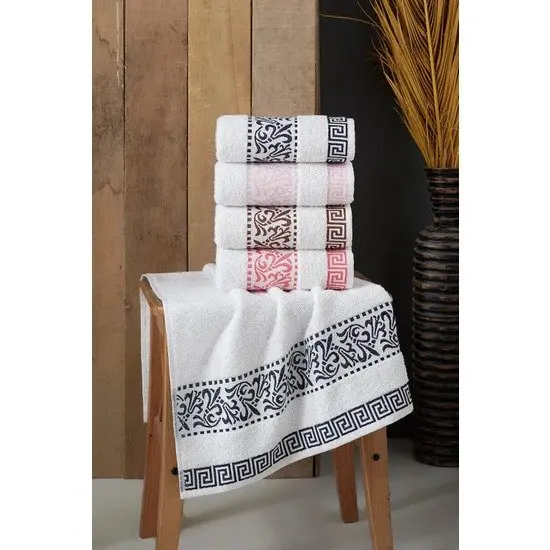 

WONDERFUL Textile Qualita Set of 4 50 x 90 cm Hand Face Towels.