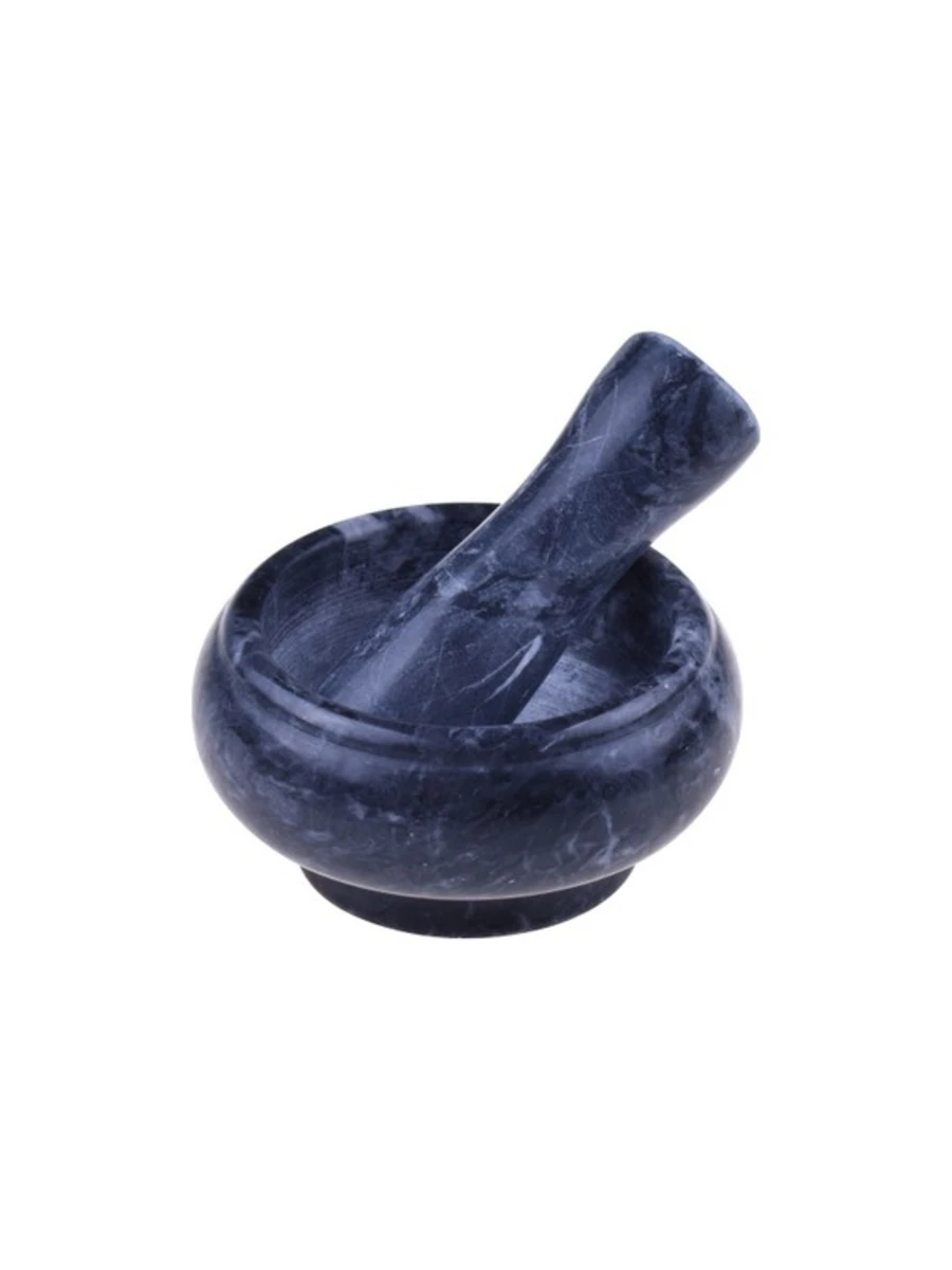 Bambum Tero Marble Mortar Black 9x7,5cm T1132 Free Fast Shipping From Turkey