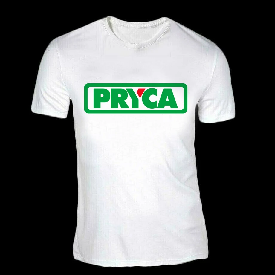 COTTON PRYCA RETRO LOGO DTG T-SHIRT COTTON