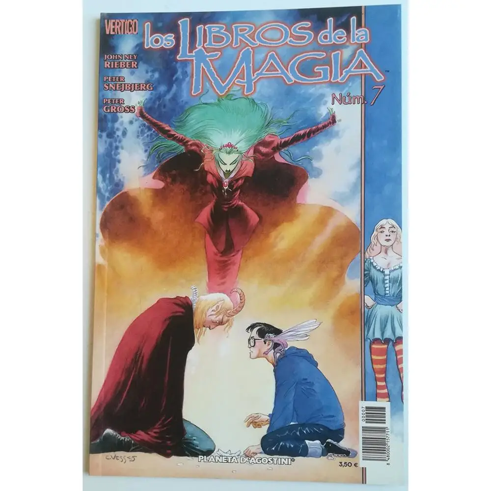 the  Books of Magic #7, DC COMICS, ED. PLANETA, 2006, 3ª Spanish edition, COMIC BOOK, author JOHN NEY RIEBER, COL. VERTIGO