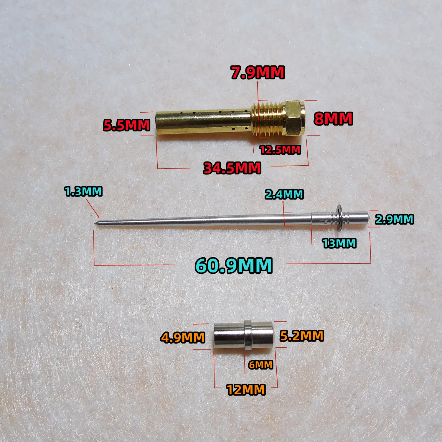 Voor Kawasaki 1996-07 Versie KLX300 Motorfiets Carburateur Reparatie Kit Met Vacuüm Membraan