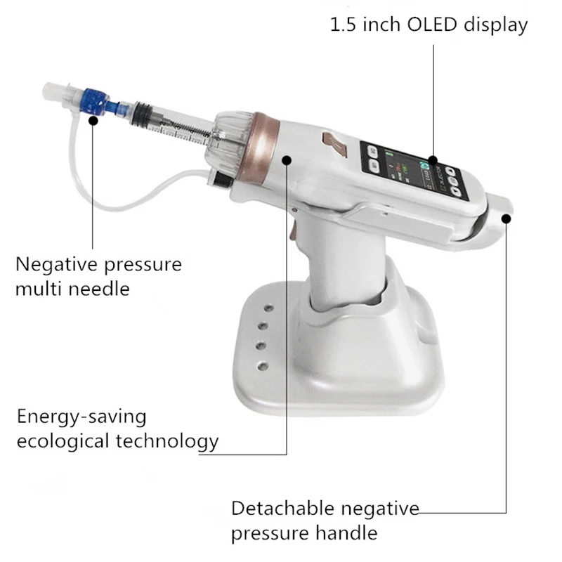 EZ Pressão Negativa Meso Gun, Hydrolifting Gun, Injetor de Água Hydrolifting, Injeção De Microcristal, Coréia