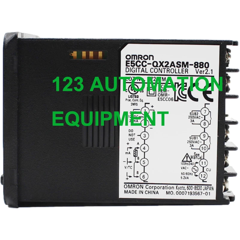 Imagem -02 - Autêntico Novo Omron-e5cc-rx2asm880